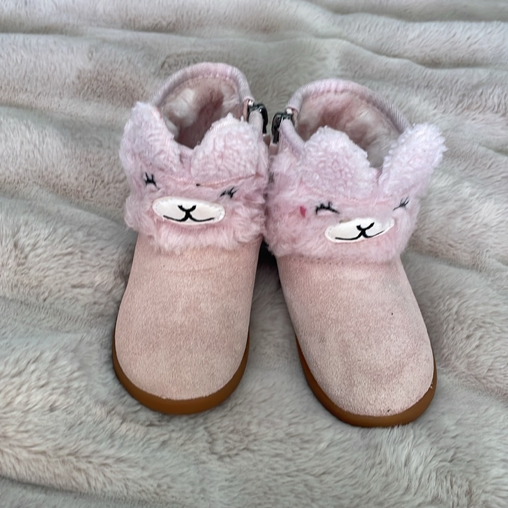 Pink Llama Toddler Uggs Size 8